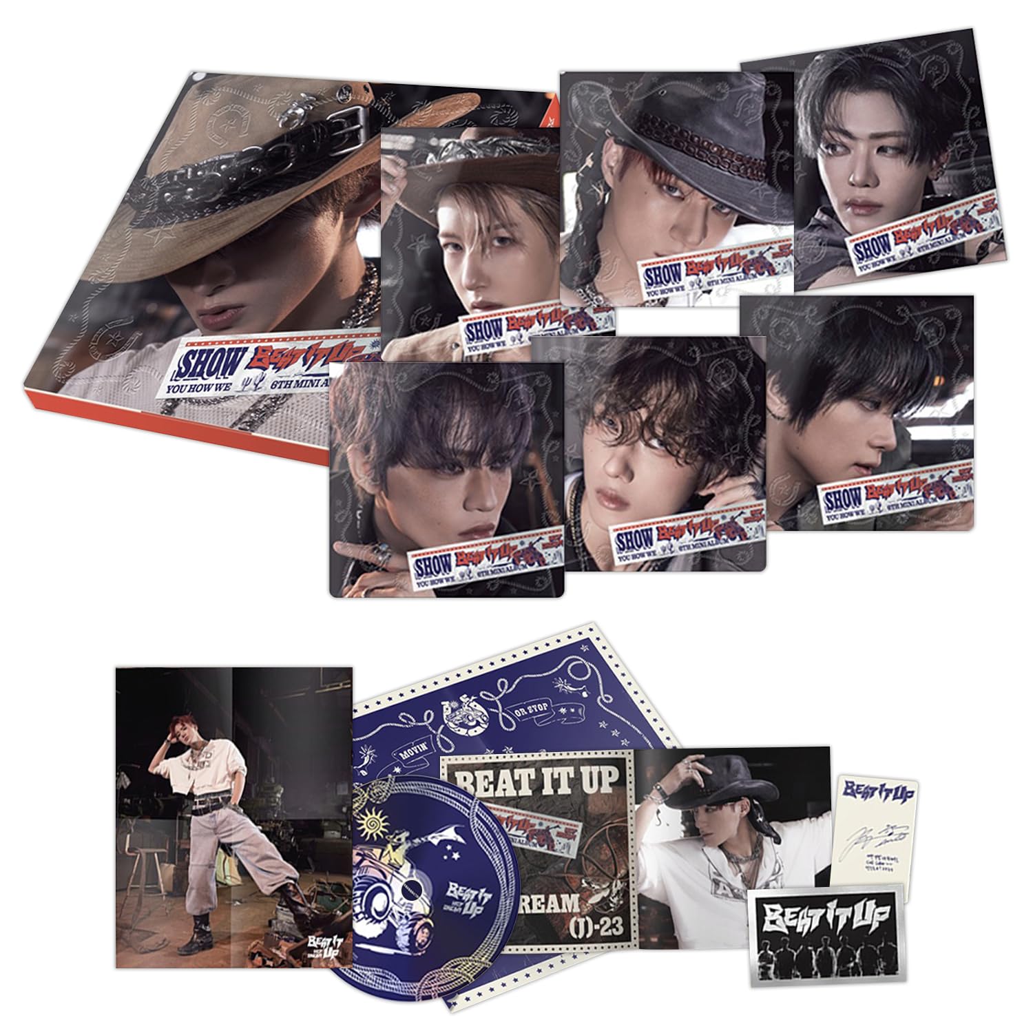 NCT DREAM - 6th Mini Album [Beat It Up] (Digipack Ver. / Random